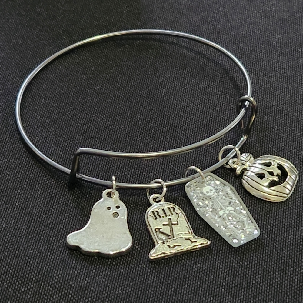 Halloween Themed Charm Bracelet